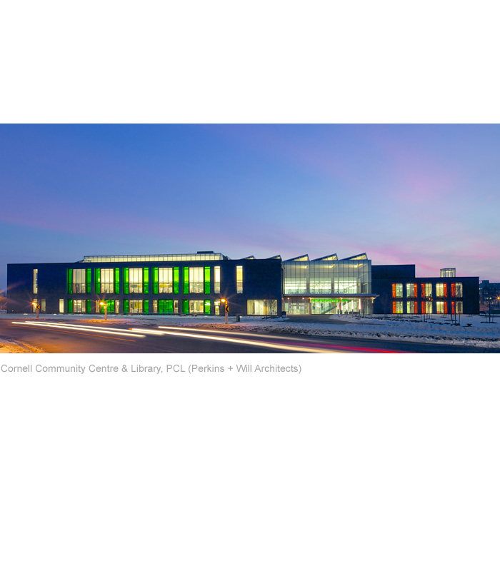 Cornell Community Centre & Library, PCL (Perkins + Will)